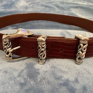 Claudio Calestani sterling silver buckle